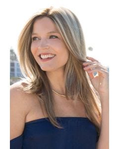 Milan Hair Topper by Noriko | Monofilament
