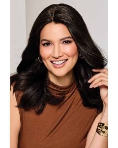 16 Inch On Key Hair Topper by Raquel Welch | Human Hair, Monofilament