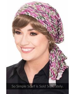 Cardani Short Halo - Hairpiece for Hats | Hats with Hair