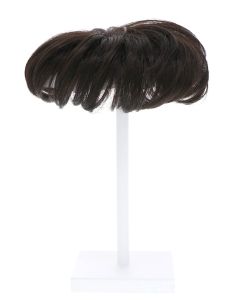 Short Integrated Hair Topper by Cardani | Heat Friendly, Mono Crown Topper for Thinning Hair
