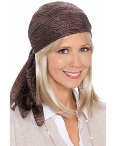 Cardani Long Hair Halo with Detachable Bangs - Hairpiece for Hats - Hats with Hair