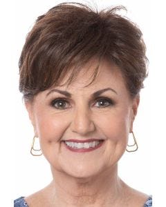 Salon Hair Topper by Toni Brattin | Heat Friendly