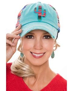 Ponytail Headband for Hats | Ponytail for Baseball Caps by Cardani
