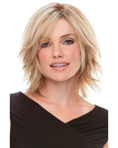 Top Form 8 Inch Human Hair Topper by Jon Renau | Remy Human Hair, Lace Front, Monofilament