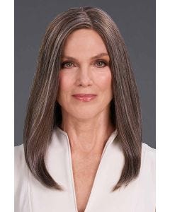 Top Form Lace 14 Inch Human Hair Topper by Jon Renau | Remy Human Hair, Lace Front, Mono