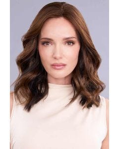 Top Form Lace 14 Inch Human Hair Topper by Jon Renau | Remy Human Hair, Lace Front, Mono