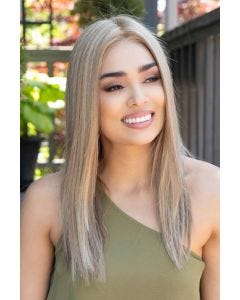 Veronica Wig by Envy | Human Hair/Synthetic Blend, Monofilament, Lace Front, Hand Tied