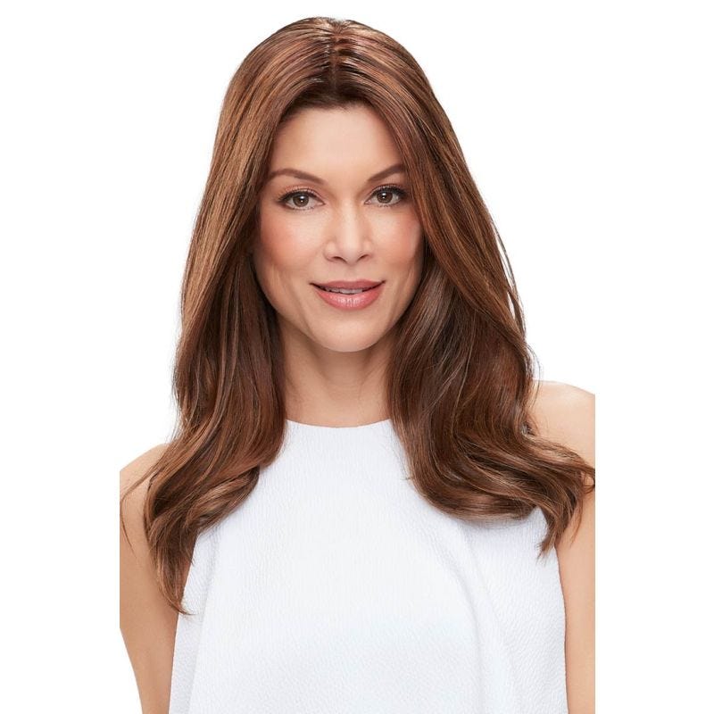 18" easiPart French XL HH Human Hair Topper by Jon Renau