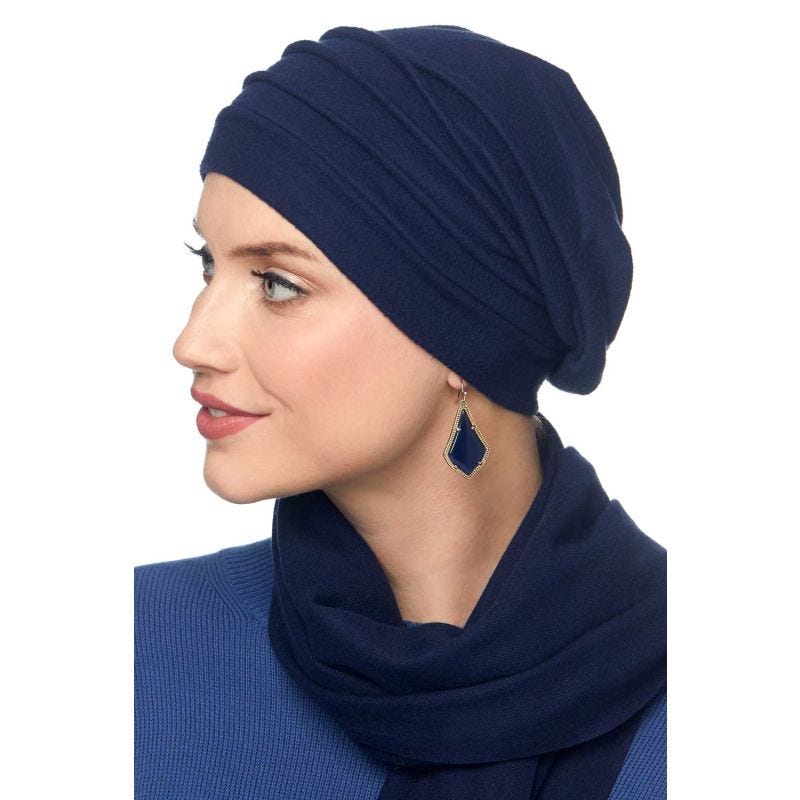 fleece-chamois-slouchy-snood-  display picture 1
