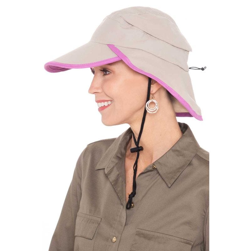 justina-nylon-flap-brim-cap-