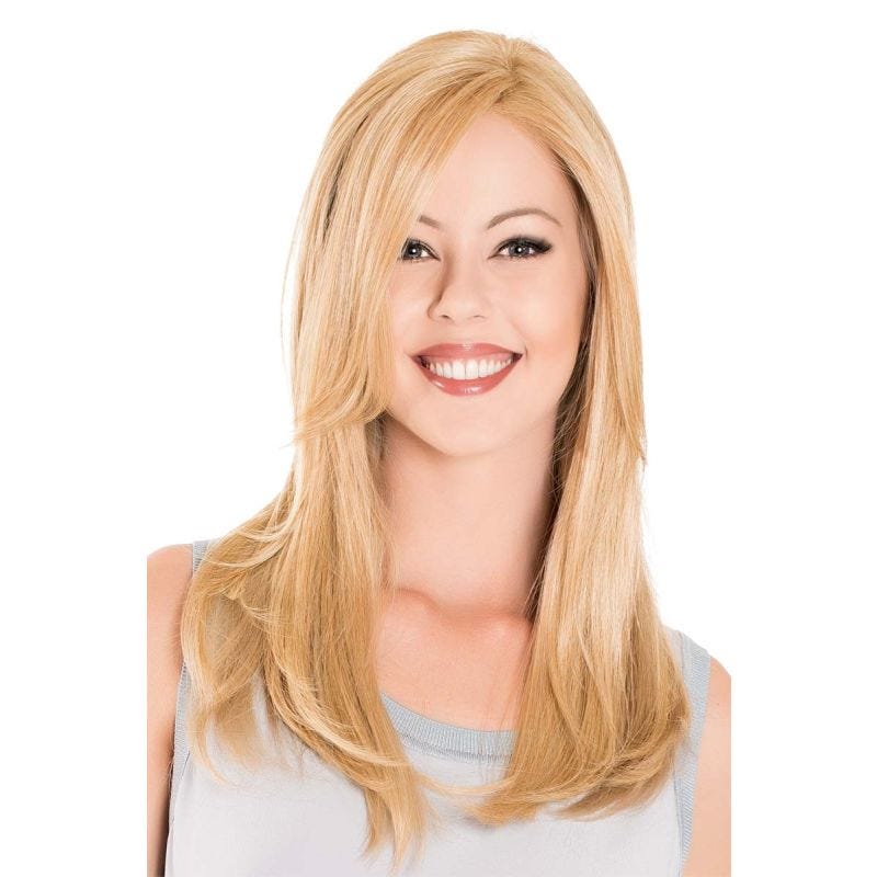 Synthetic Lace Front Hair Topper, 18 Inch Straight, Clip In Cap Amazon.com : CROWN GUIDE Hair Toppers for Women with  main image 2