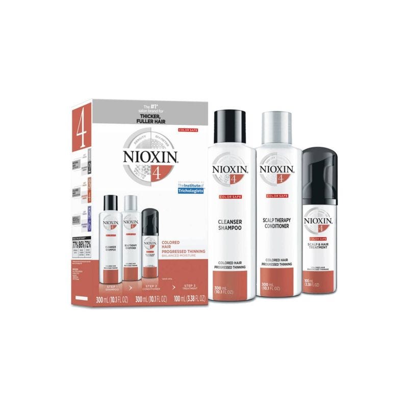 Nioxin System 4 Kit for Colored, Progressed Thinning Hair | Hair