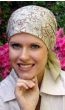 Isabelle Print | 100% Cotton Woodblock Hand Stamped Head Scarves