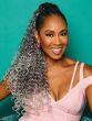 27 Inch Glam Curls Pony by Kim Kimble | Drawstring Ponytail Wrap