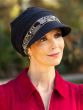Uptown Slouchy Hat | Embellished Organic Cotton Messenger Newsboy Cap
