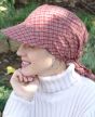 brimmed scarf for cancer patients