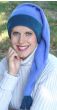 Elf Sleep Cap:  Two Tone Stocking Sleeping Hat for Women or Men