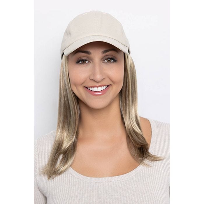 Baseball Hat with Hair: 8281 (8229) Long Hat Beige