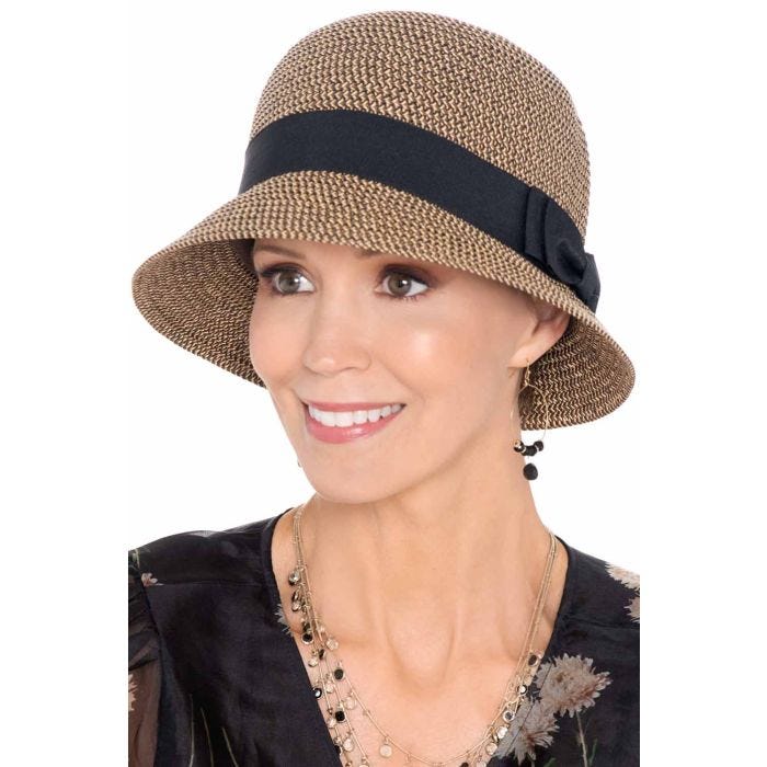 Straw Cloche Hat display picture 3