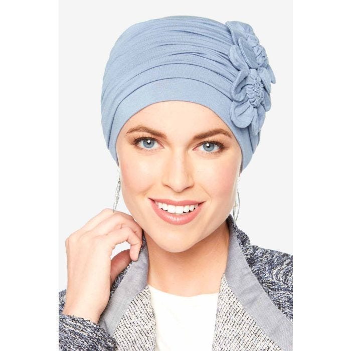 flapper-turban-solid-color-  display picture 3