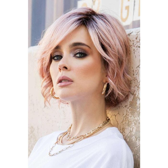 Wyatt Wig by Rene of Paris - Pink display picture 2