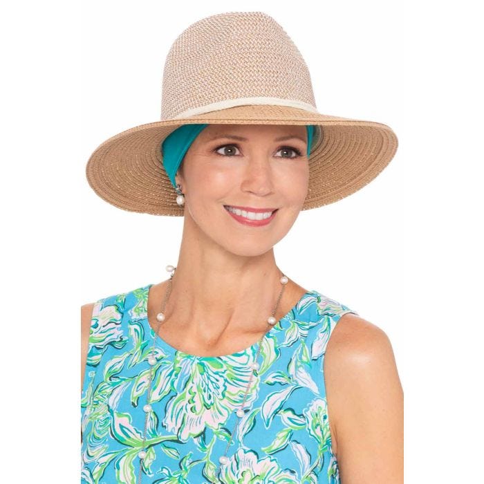 Thick braid Sunhat w knotted cord Stylish Sun Hat Hairstyle for Summer Days | TikTok main image 3
