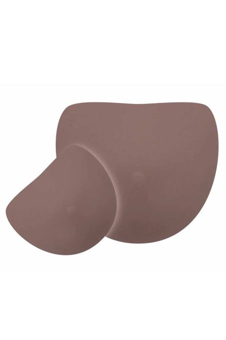 Trulife 487 Silk Flex Mastectomy Breast Form | Lightweight Asymmetrical Silicone Prosthesis