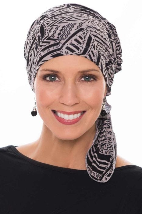 Cardani Easy On Pre Tied Scarf in Luxury Bamboo