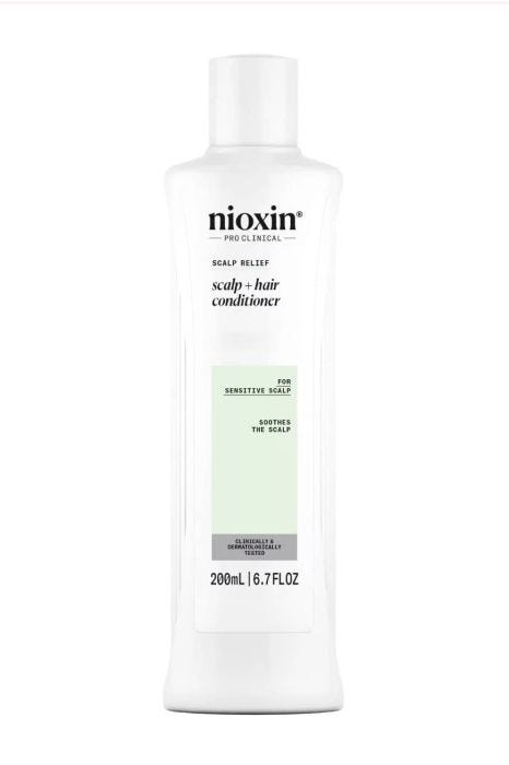 Nioxin conditioner for sensitive scalps
