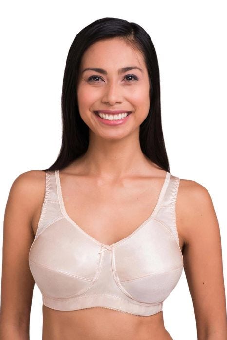 Kate 420 Bra by Trulife | Wire-Free Pocketed Mastectomy Bra with Firm Support