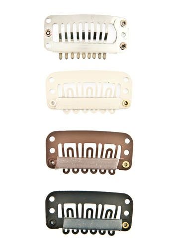 toupee clips - clip to wig and hair