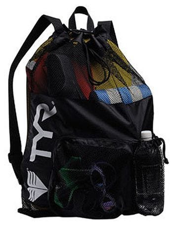 TYR Big Mesh Drawstring Swim Bag - Backpack