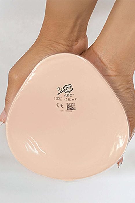 1032 Oval Lightweight by ABC | Silicone Breast Form