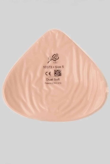 10373 Dual-Soft Triangle by ABC | Lightweight Breast Form