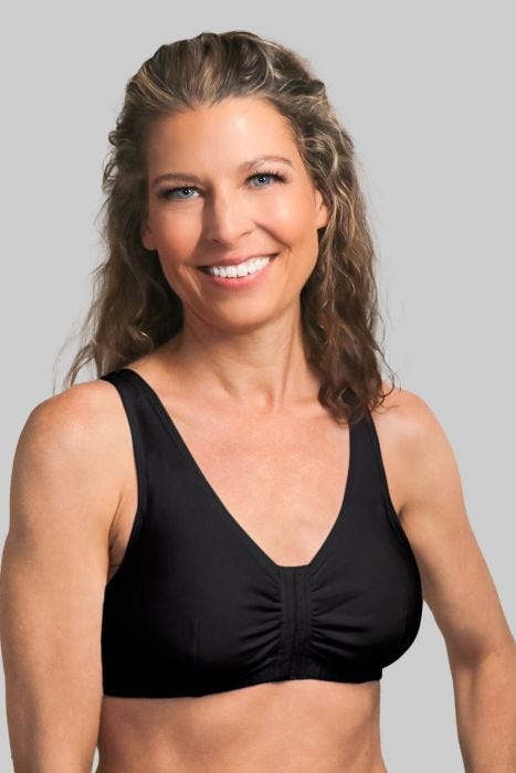 ABC 110 Leisure Bra | Soft Pocketed Post-Surgical & Leisure Mastectomy Bra
