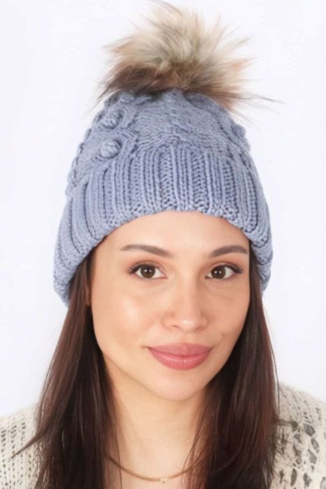 3 Ways to Wear Bow Beanie | Sherpa-Lined Beanie for Women