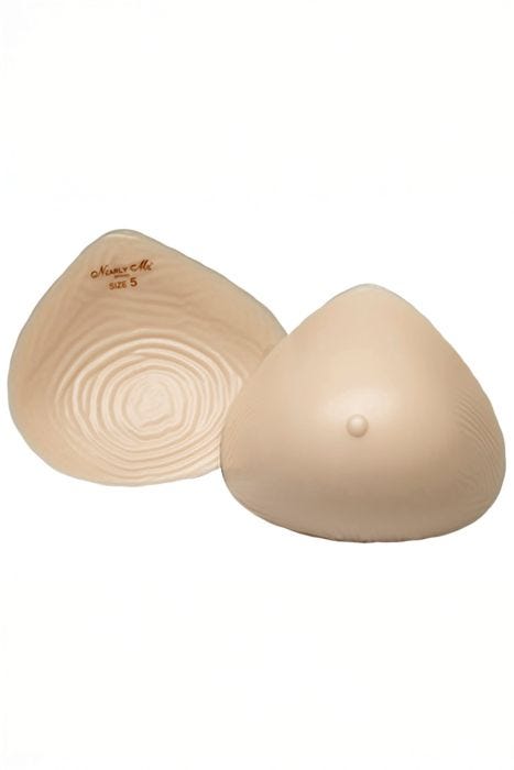 Nearly Me 865 Breast Form | Lightweight Silicone Prosthesis for Mastectomy Bra