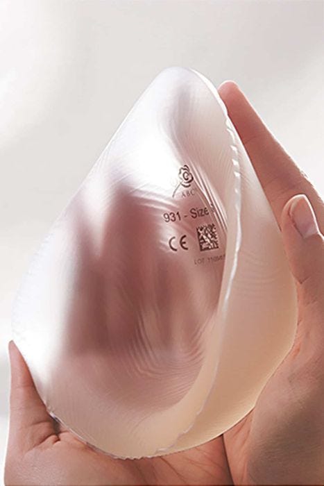 Swim Form Triangle by American Breast Care | Lightweight Mastectomy Prosthesis for Swimming and Water Activities