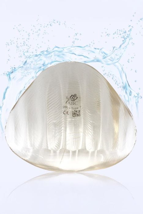 980 Active Swim Form by American Breast Care | Swim Breast Form with Secure Fit & Natural Weight