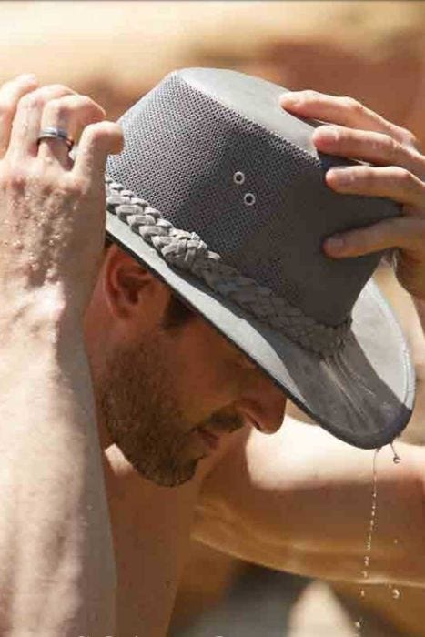 Cooling Hats for Men Aussie Soaker Hat UPF 50+