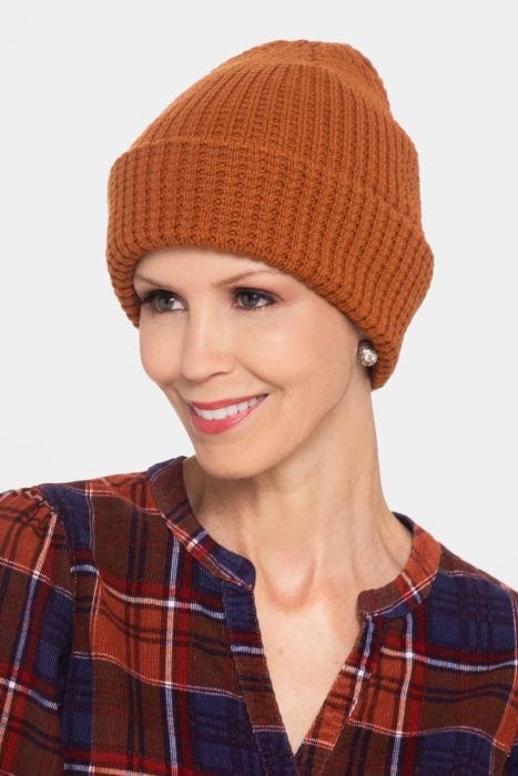 Bentley Waffle Knit Beanie Hat | Textured Beanie Hats for Women