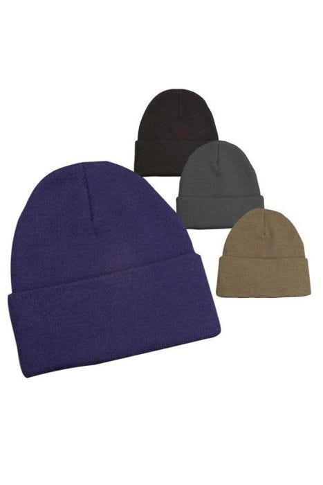 Warm beanies for men in 4 colors