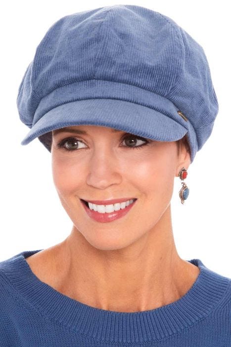 Cotton Corduroy Newsboy Cap | Newsboy Caps for Women
