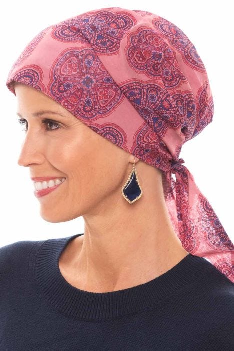 Clearance Easy to Tie (E-T-T) Scarf Cap in Premium Prints