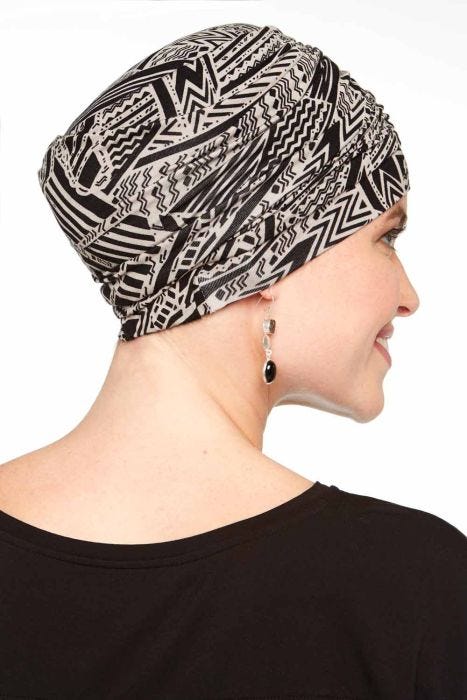 TURBAN WITH EARRINGS FITZGERALDS FLAPPER main image 1