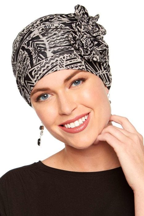 KNOT FRONT TURBAN FITZGERALDS FLAPPER main image 1