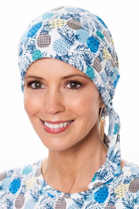 Clearance Colors | Instant Tie Headscarf - Padded Easy Tie Triangle Scarf in Luxury Viscose from Bamboo by Cardani