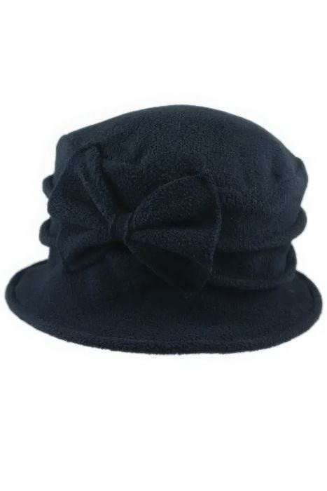 Valentina Fleece Cloche Hat | Polar Fleece Winter Hat for Women
