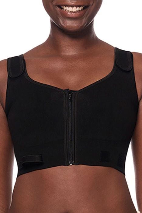 Patty Post-Surgical High Compression Front Closure Bra by Amoena | Wire-Free Support Bra