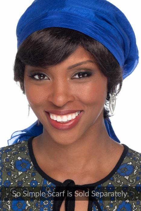 Cardani Short Halo - Hairpiece for Hats | Hats with Hair